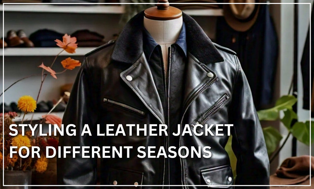 Styling a Leather Jacket For Different Seasons