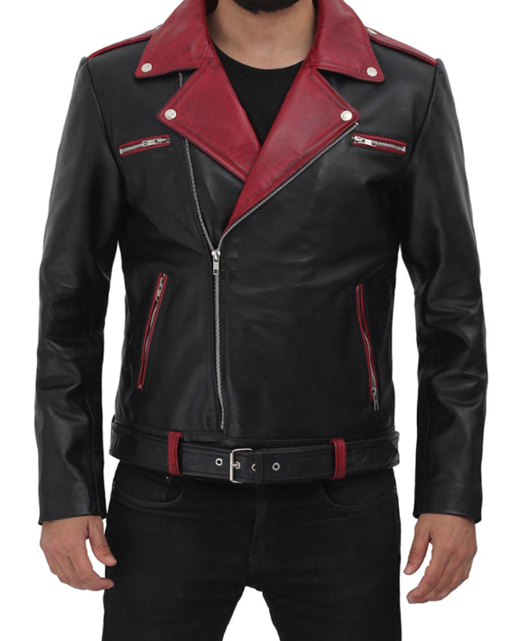Mens Vintage Leather Jacket Mens Vintage Black Leather Biker Style Jacket  Size Medium Vintage Clothing, Rockabilly, Vintage Style - Etsy