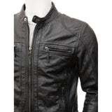 Genuine Lambskin Leather Men Jacket - Leather Jacket